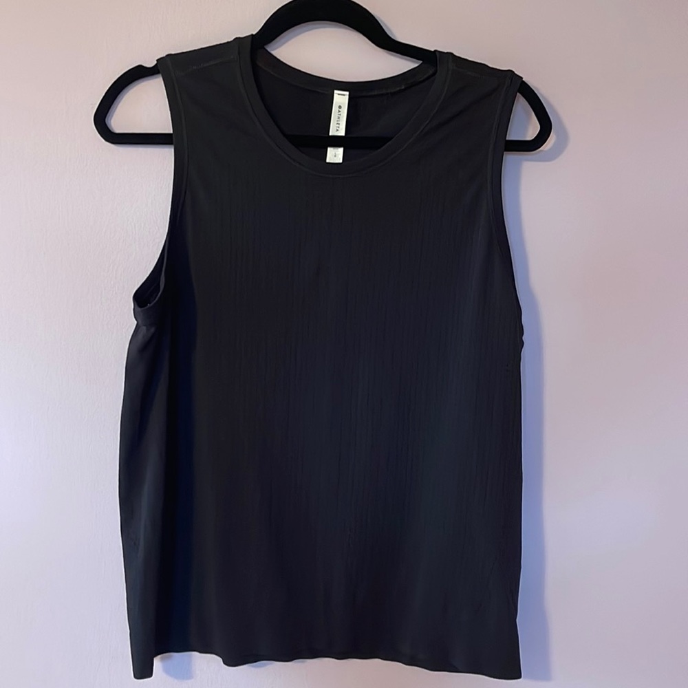 Athleta In motion tank black size large